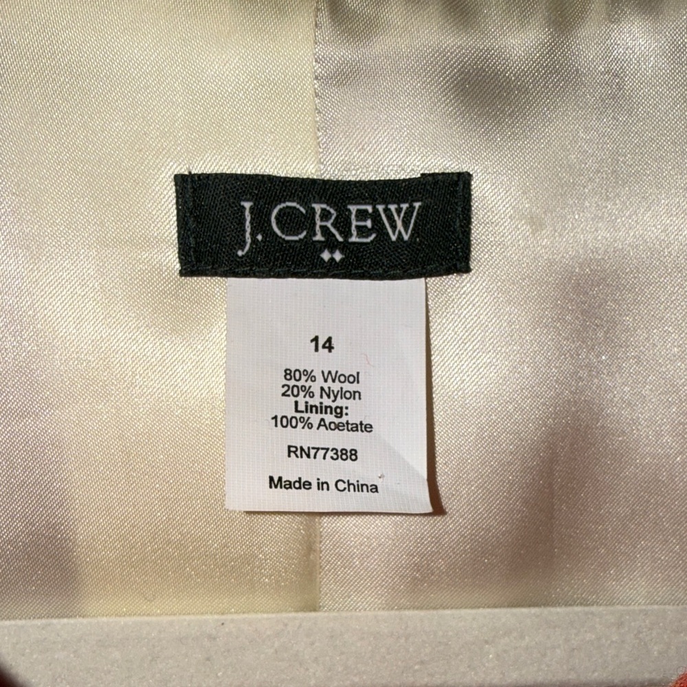 J. Crew Women's Coral Blazer - Picture 2 of 10